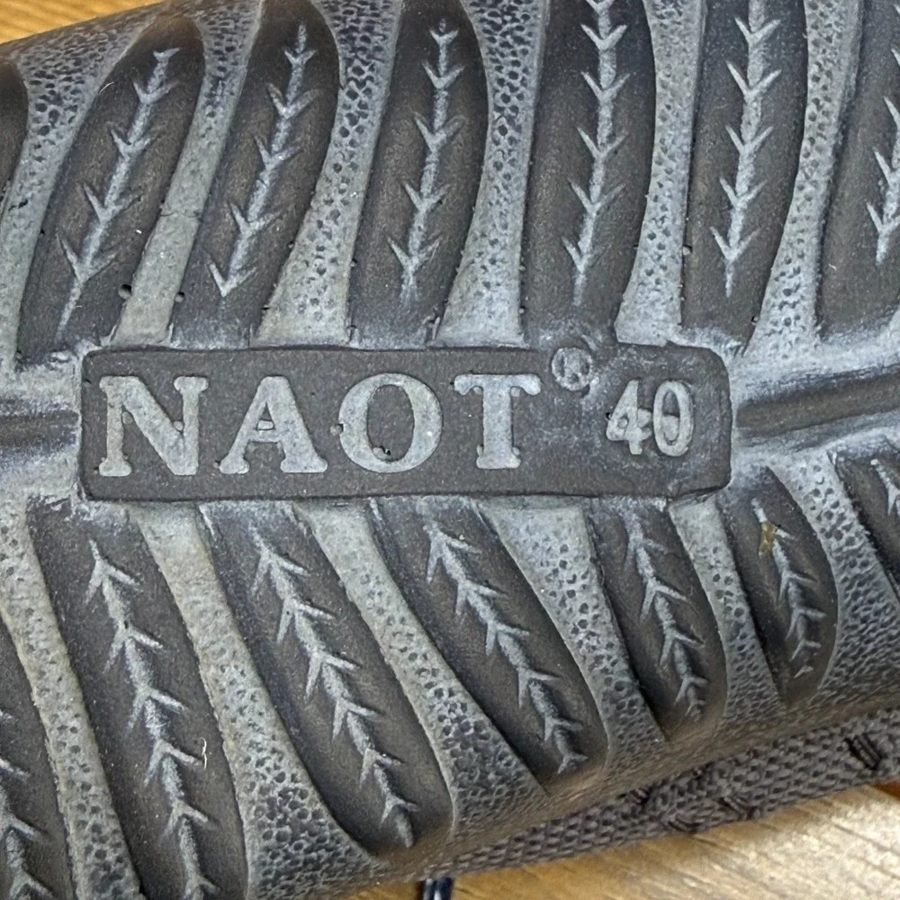 NAOT Tama Vegan Sneakers Womens 9 EU‎ 40 Navy Blue Gray Light Weight Comfort